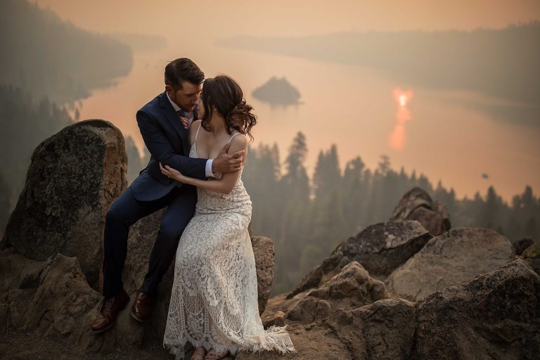 Read more about the article Elopement wedding at Emerald Bay